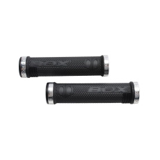 Box One Hex grips by ODI gripy černé/stříbrné Box One Hex grips by ODI gripy černé/stříbrné