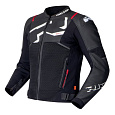Moto bunda RICHA STRADALE EVO černo/bílá kožená