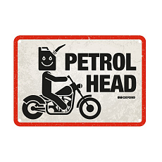 plechová cedule Petrol head, OXFORD plechová cedule Petrol head, OXFORD