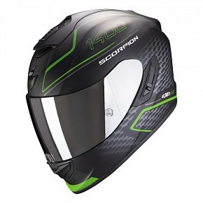 Moto přilba SCORPION EXO-1400 AIR GALAXY matná zelená Moto přilba SCORPION EXO-1400 AIR GALAXY matná zelená