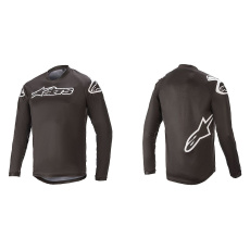 Alpinestars Racer V2 L/S Jersey dres - Black/White Alpinestars Racer V2 L/S Jersey dres - Black/White