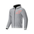 bunda CHROME V2 SPORT, ALPINESTARS (šedá/červená fluo) 2025