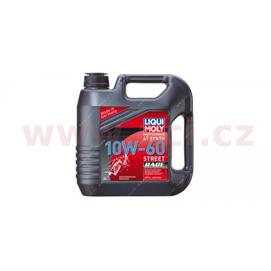 LIQUI MOLY Motorbike 4T Synth 10W60 Race, plně syntetický motorový olej 4 l