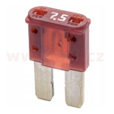 pojistka plochá MIKRO II 7.5A (sada 10ks)