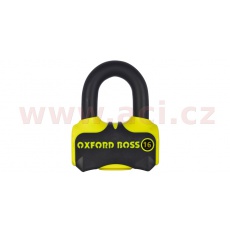 zámek kotoučové brzdy Boss 16, OXFORD (žlutý/černý, průměr čepu 16 mm) zámek kotoučové brzdy Boss 16, OXFORD (žlutý/černý, průměr čepu 16 mm)