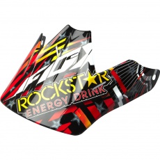 Náhradní kšilt Fox V3 Ryan Dungey Rockstar Helmet Visor Yellow/Red Náhradní kšilt Fox V3 Ryan Dungey Rockstar Helmet Visor Yellow/Red