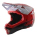 Alpinestars Missile PRO Cosmos helma - Red White Glossy