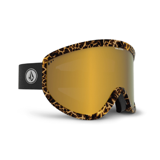 Zimní brýle Volcom Footprints Giraffe/Black -  Gold Chrome 