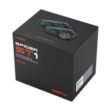 Mesh handsfree headset Spider ST1 (dosah 2 km), SENA (sada 2 jednotek) Mesh handsfree headset Spider ST1 (dosah 2 km), SENA (sada 2 jednotek)