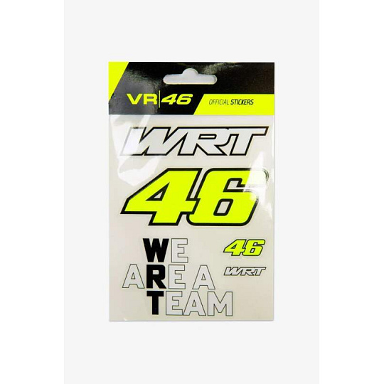 VR46 - Valentino Rossi WRT malé balení samolepek VR46 - Valentino Rossi WRT malé balení samolepek