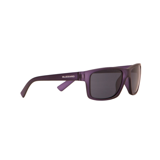 BLIZZARD Sun glasses PCC602002-transparent dark purple mat-65-17-135, 