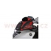 tankbag na motocykl M2R, OXFORD (černý/červený, s magnetickou základnou, objem 2 l)