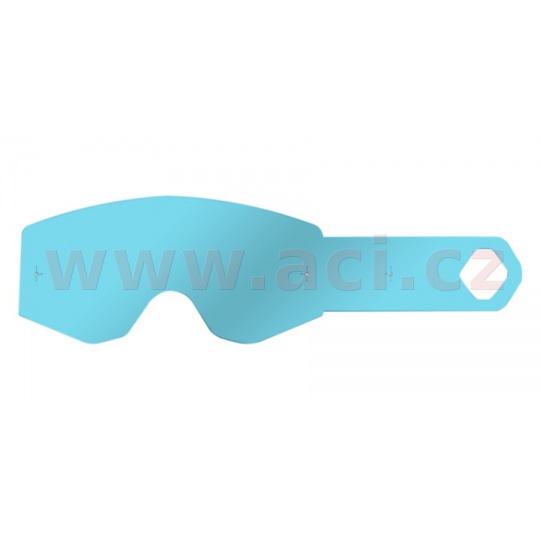 strhávací slídy plexi pro brýle FLY RACING modely do 2018, Q-TECH (50 vrstev v balení, čiré)