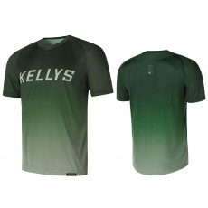 KELLYS Enduro dres TYRION 2 krátky rukáv green- L KELLYS Enduro dres TYRION 2 krátky rukáv green- L