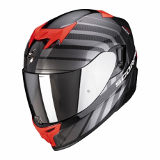 Moto přilba SCORPION EXO-520 AIR SHADE černo/červená