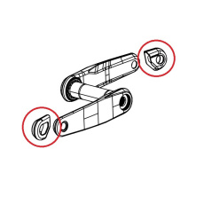 11.6118.074.002 - SRAM CRANK ARM GUARD/BOOTS FORCE XPLR E1 QTY2 11.6118.074.002 - SRAM CRANK ARM GUARD/BOOTS FORCE XPLR E1 QTY2