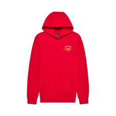 Pánská mikina Fox Slogan Fleece Po  Flame Red