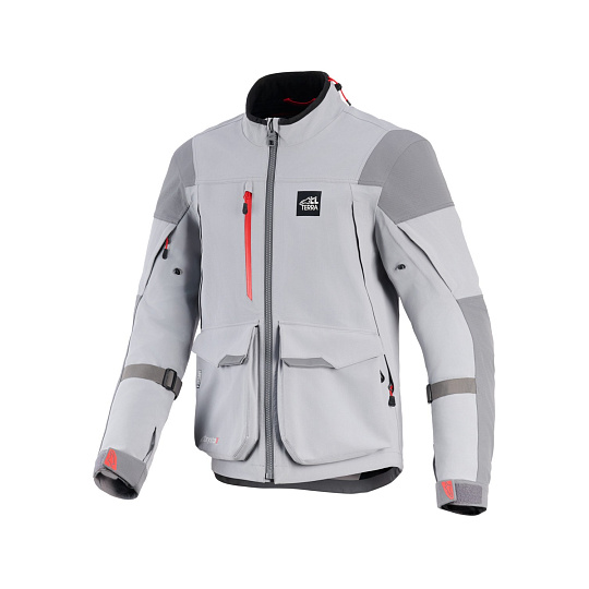 bunda MAXDURA DRYSTAR XF, ALPINESTARS (světle šedá/tmavě šedá) 2026