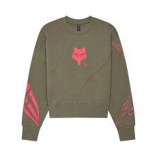 Dámská mikina Fox W Elevated Oversized Flc Crew 