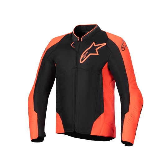 bunda VIPER AIR V4, ALPINESTARS (červená fluo/černá) 2025