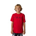 Dětské triko Fox Yth Absolute Ss Tee Flame Red 