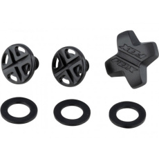 Náhradní kšilt Fox 24 Rampage Visor Screw Kit  Black