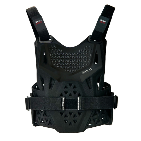 chránič hrudníku ATLAS CHARGER PeeWee CE L1, Předškolák (černá)