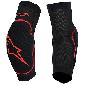 Alpinestars PARAGON RED/Black - chrániče loktů velikost L Alpinestars PARAGON RED/Black - chrániče loktů velikost L