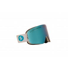 lyžařské brýle BLIZZARD Ski Gog. 983 MDAVZO, white shiny, smoke lens S21 + full revo ice blue