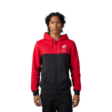 Pánská mikina Fox Fox X Honda Zip Fleece Flame Red Pánská mikina Fox Fox X Honda Zip Fleece Flame Red