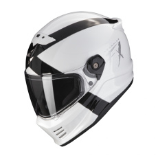 Moto přilba SCORPION COVERT FX GALLUS bílo/černá Moto přilba SCORPION COVERT FX GALLUS bílo/černá