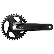 kliky SHIMANO XT FC-M8200-1, 175 mm, 12 speed, bez převodníku, bez pouzdra