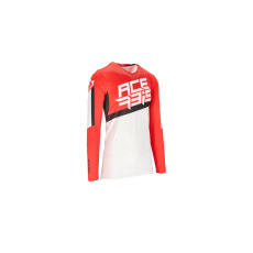 dres MX X -FLEX FOUR bílá/červená dres MX X -FLEX FOUR bílá/červená