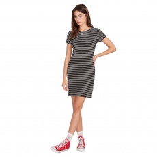 Dámské šaty Volcom Dayze Dayz Dress Black White Dámské šaty Volcom Dayze Dayz Dress Black White