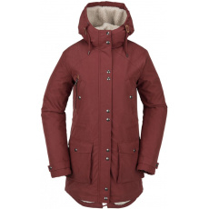 Dámská bunda Volcom Walk On By 5K Parka Auburn Dámská bunda Volcom Walk On By 5K Parka Auburn