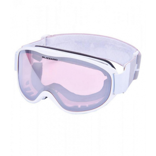 lyžařské brýle BLIZZARD Ski Gog. 929 DAO, white shiny, rosa1, silver mirror
