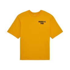 Pánské triko Fox Moto-X Oversized Ss Tee  Mustard