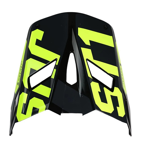 Kšilt JUST1 J22F FALCON titanovo/černo/fluo žlutý