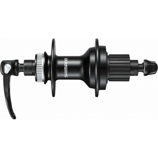 náboj disc SHIMANO SLX FH-MT500 32d Center lock, osa 135mm, 12 speed zadní černý, v krabičce