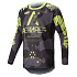 dres RACER HOLLOW, ALPINESTARS (tmavá camo/žlutá fluo)