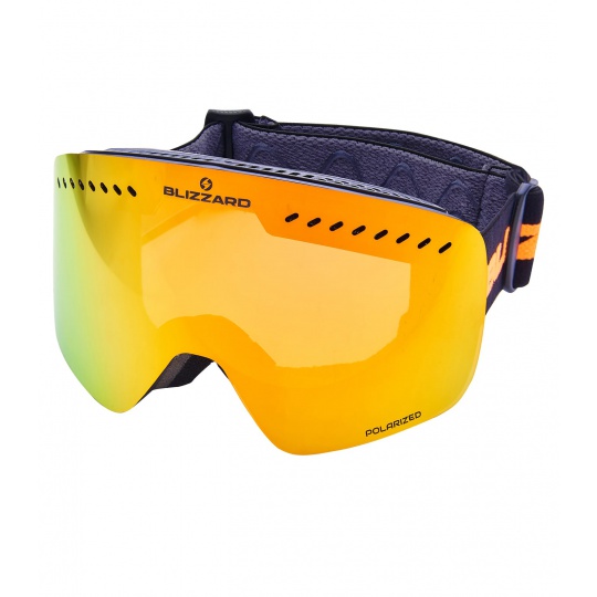 lyžařské brýle BLIZZARD Ski Gog. 983 MDAVZPO, black matt, smoke2, red REVO