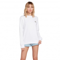 Dámská mikina Volcom One Of Each Fleece White Dámská mikina Volcom One Of Each Fleece White