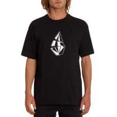 Pánské triko Volcom Scratched Stone se Sst Black Pánské triko Volcom Scratched Stone se Sst Black