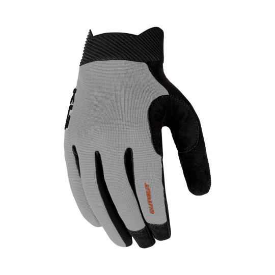 KELLYS Rukavice KLS CUTOUT LONG 025, light grey S