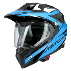 Moto přilba ASTONE CROSSMAX OURAGAN modrá Moto přilba ASTONE CROSSMAX OURAGAN modrá