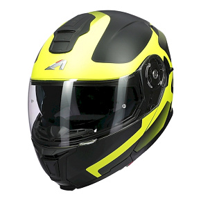 Moto přilba ASTONE RT1200 EVO ASTAR matná neonově žlutá Moto přilba ASTONE RT1200 EVO ASTAR matná neonově žlutá