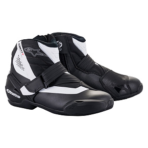 boty SMX-1 R, ALPINESTARS (černá/bílá)
