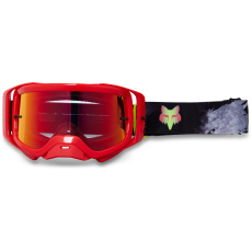 MX brýle Fox Airspace Dkay Goggle - Spark Fluo Red 