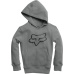 Dětská mikina Fox Youth Legacy Pullover Fleece Heather Graphite 
