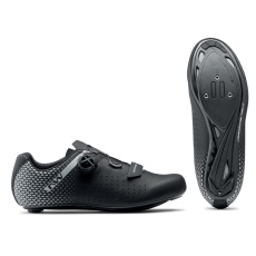 Pánské Road tretry Northwave Core Plus 2 Black/Silver Pánské Road tretry Northwave Core Plus 2 Black/Silver